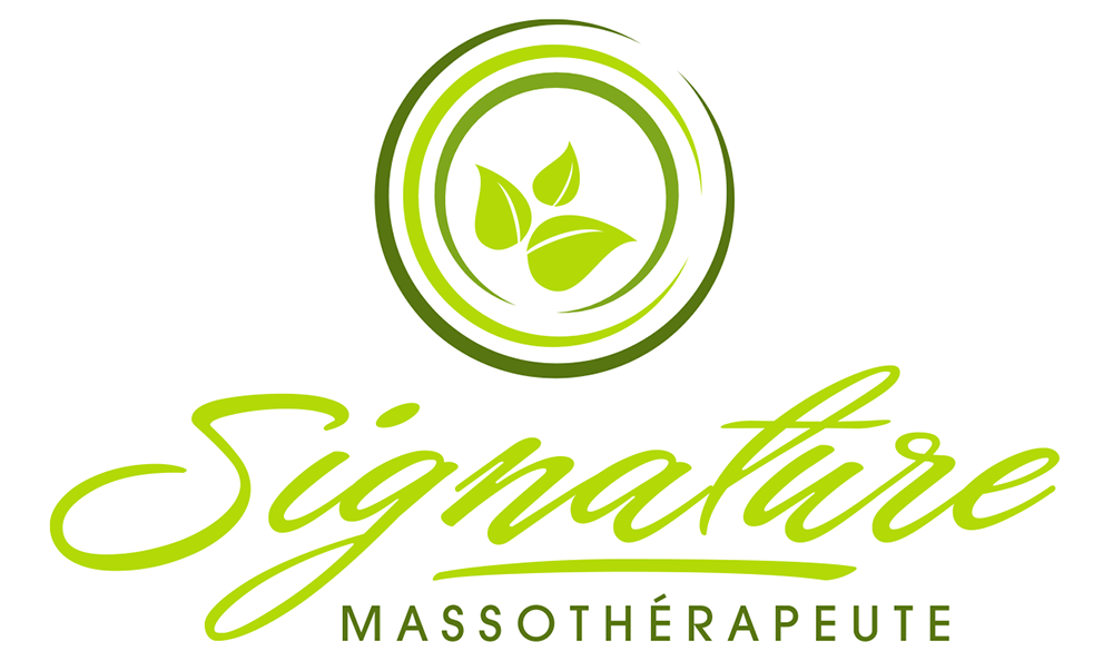 Signature Massothérapeute